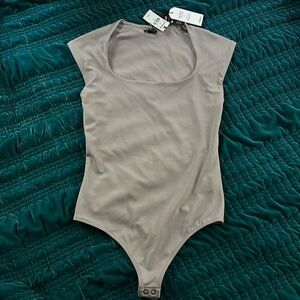 Scoop neck bodysuit
